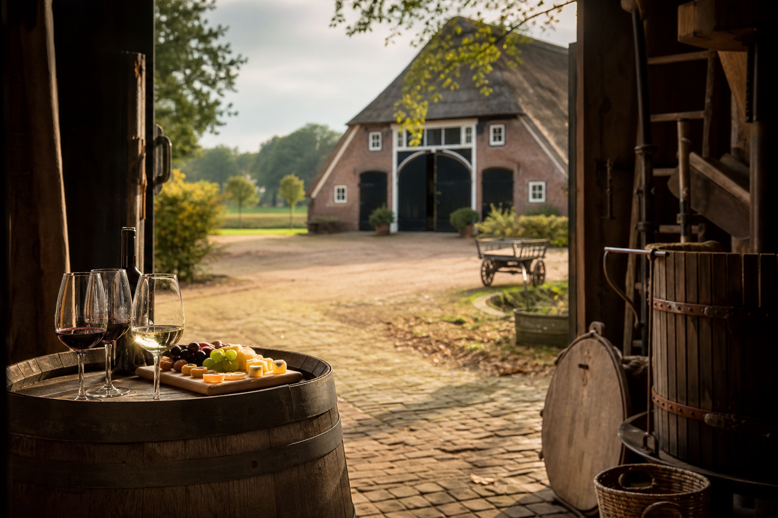 Een dagje uit op de hoeve in IJhorst: proeven in historische sfeer
